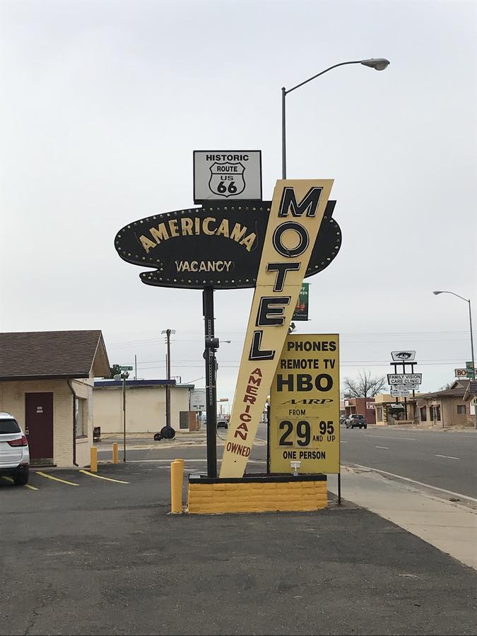 Americana Motel Tucumcari Eksteriør bilde